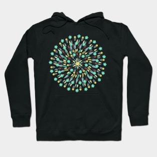 Floral whirl Hoodie